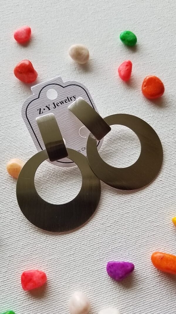 Western Silver Earring BJW004