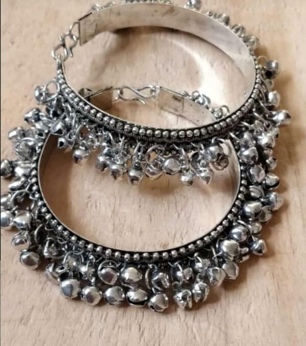 Oxidised Ghunghroo Bangles