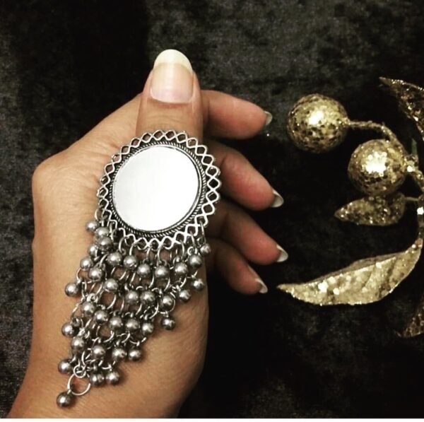 Oxidised Adjustable Ring BJR007