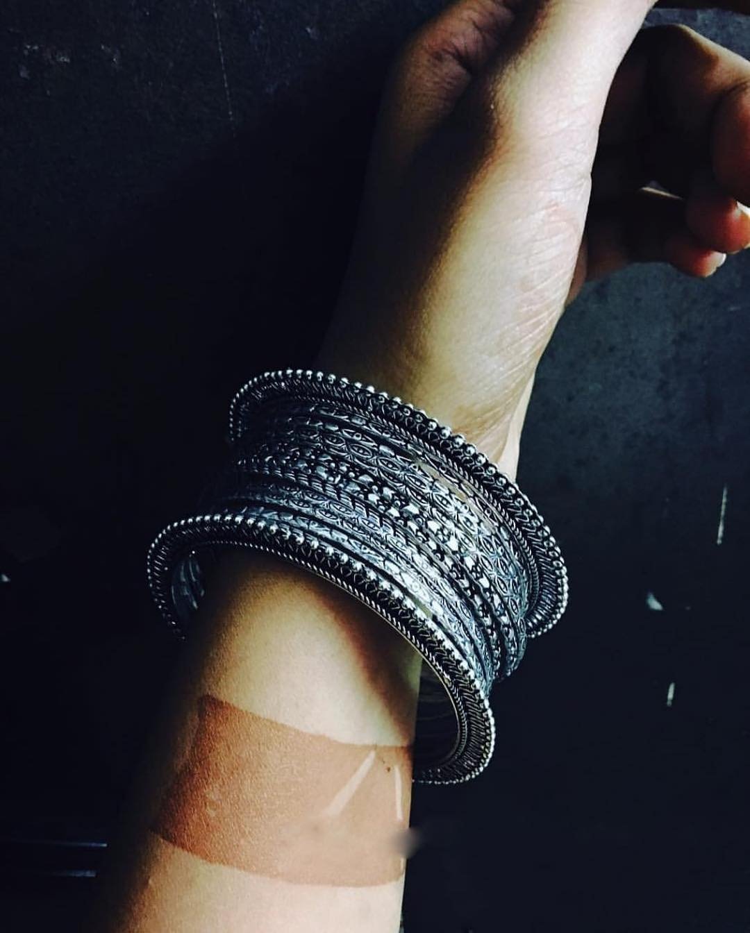 Oxidised Full Set Bangles - TYPES OF OXIDISED JEWELLERY