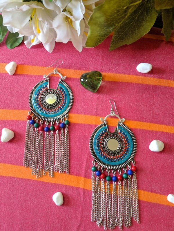 Oxidised Earring BJS005