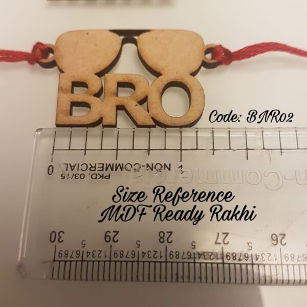 Bro MDF Rakhi - Image 2