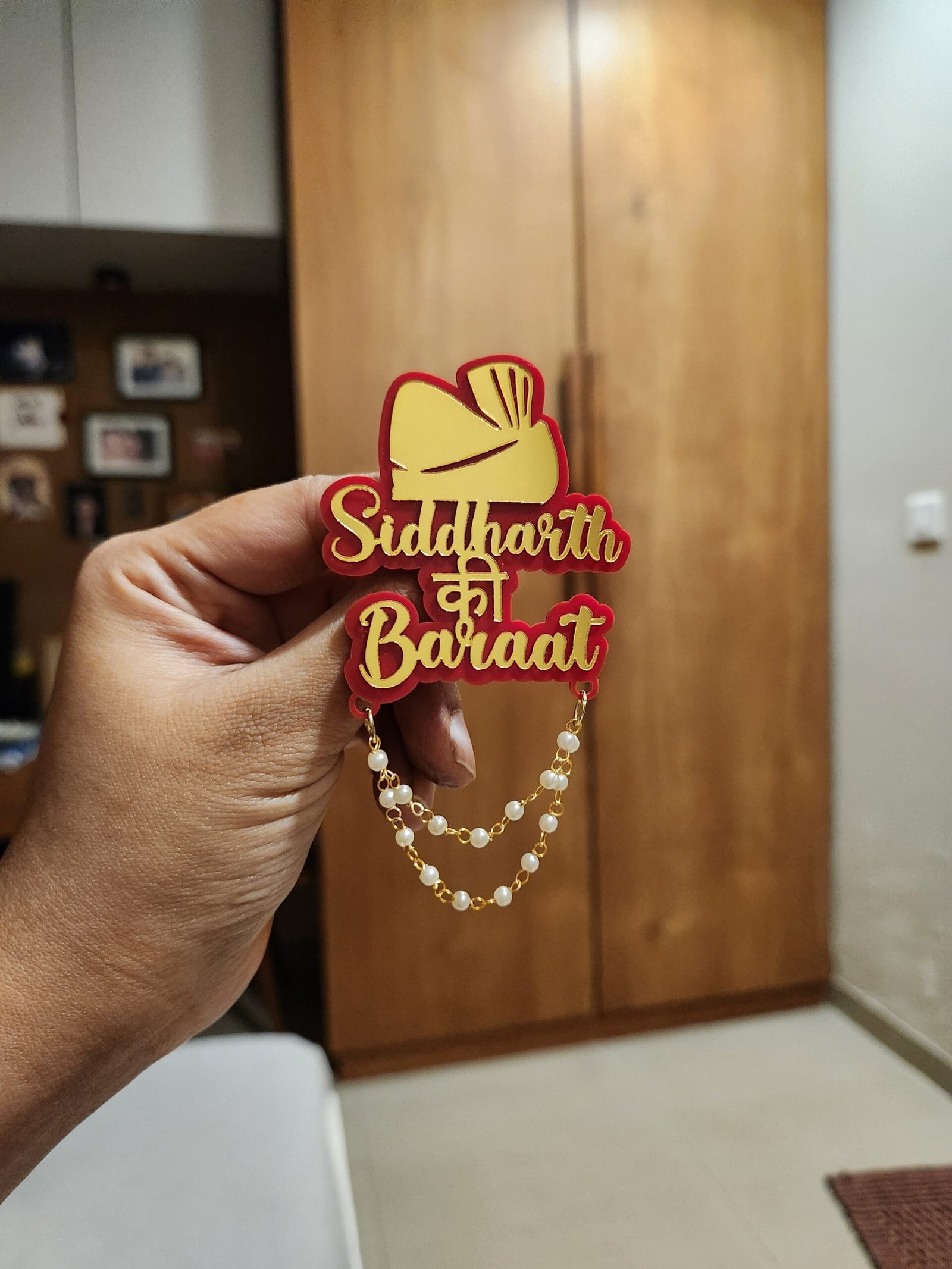 Customised Wedding Brooch - Image 5