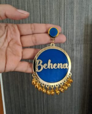 Acrylic behena earring