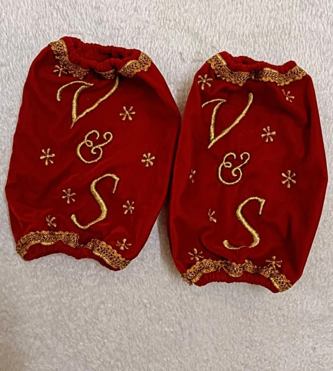 Bridal Red Chooda Cover - Image 2