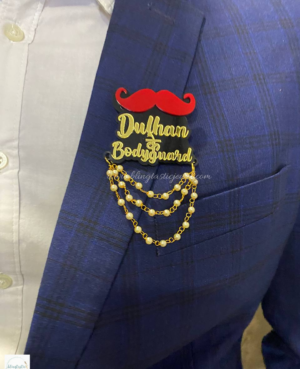 dulhan ke bodyguard customized brooches