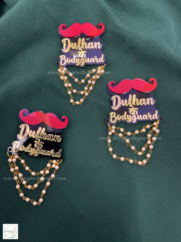 buy dulhan ke bodyguard customized brooches