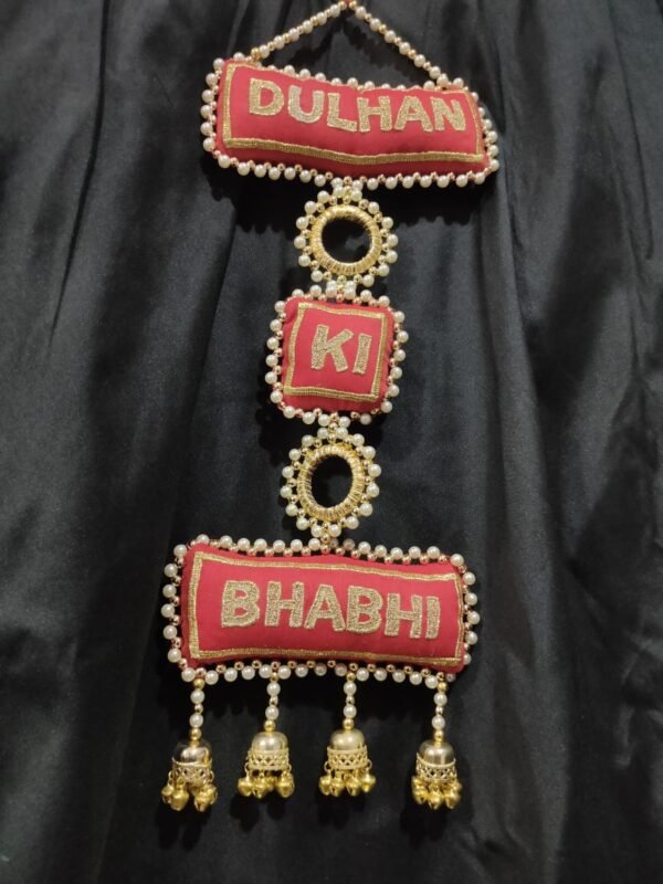 Buy Dulhan ki bhabhi customized lehenga latkan with jhumkhi - Blingtastic Jewel