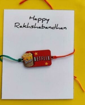 Customized Netflix Printed Rakhi for Raksha Bandhan