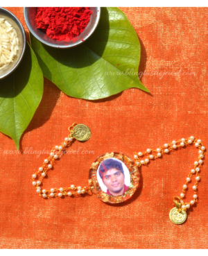 personlised photo rakhi for brothers