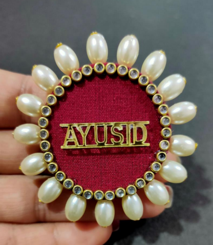 Customized finger ring for bride team - Blingtastic Jewel