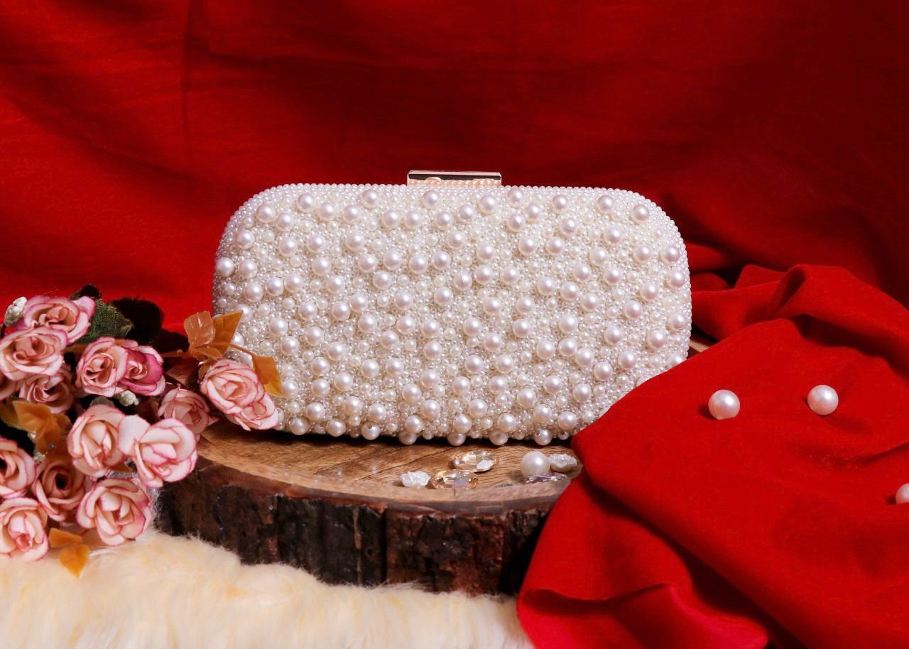 Buy Pearl Clutch Bag, Pearl Evening Bag, Bridal Clutch With Pearls, Beaded  Pearl Clutch, Ivory Pearl Purse, Wedding Clutch, Personalized Bag Online in  India - Etsy